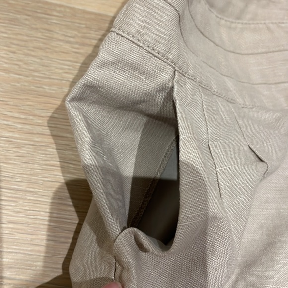 Izzue high waist linen short - Picture 4 of 7